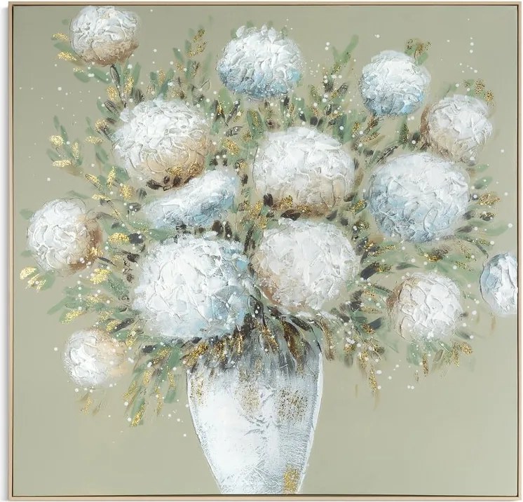 OBRAZ 699 102X102 CM KRÉMOVÝ