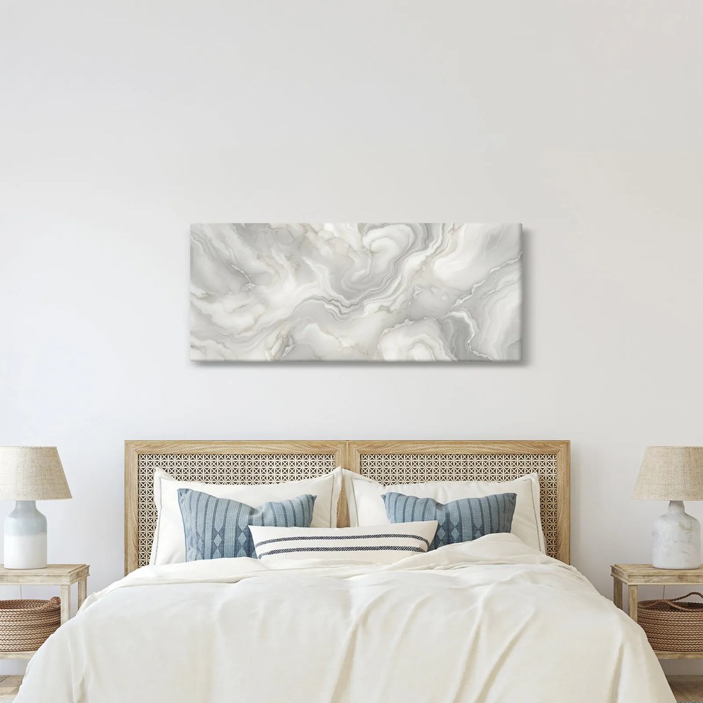 Obraz - Prírodná mramorová textúra (120x50 cm)