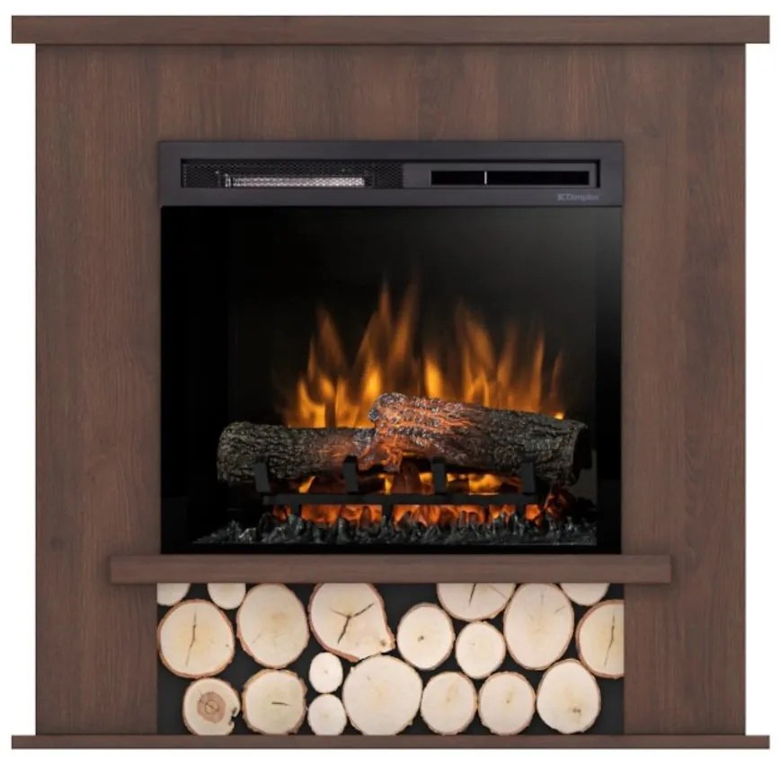 Elektrický krb Tula 23 tmavý dub