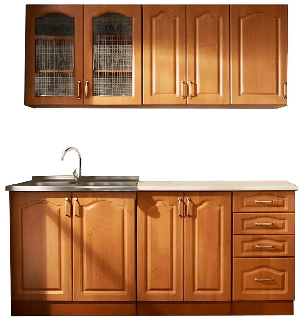 Kuchyňa Leite MDF klasik 240 cm. Vlastná spoľahlivá doprava až k Vám domov. 788685