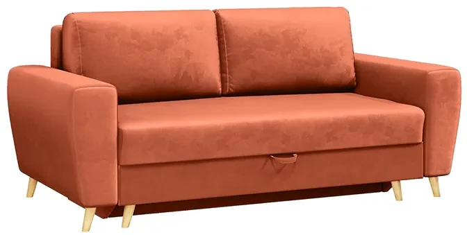 PROXIMA.store - Rozkladacia pohovka MADERA 140x200 DRUH LÁTKY: PIANO - 04