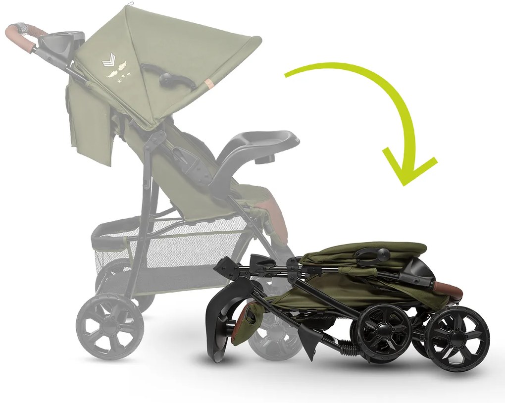 Lionelo športový kočík EMMA Plus Farba: Grey Dove