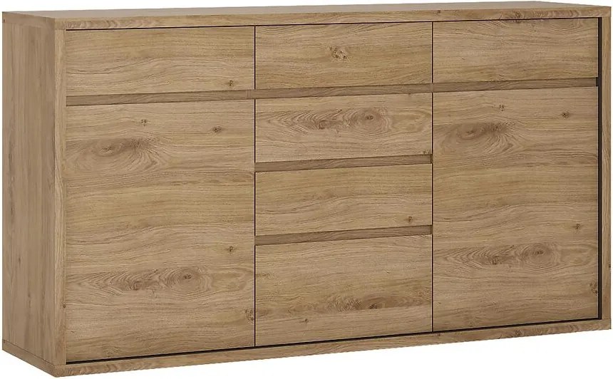 Komoda 2d-6s Shetland Typ 41 Dub Shetland/Sivá