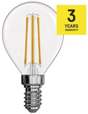 EMOS LED filamentová žiarovka, MINI, 4W, E14, denná biela