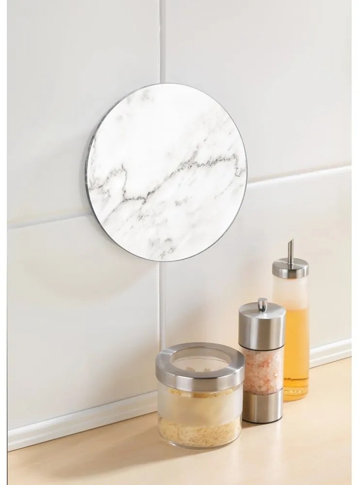 Sklenená podložka pod hrniec Wenko Marble, 20 cm