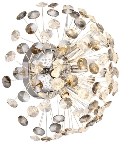 Globo 64135WC - LED Nástenné svietidlo KATRINA 6xG9/3,5W/230V lesklý chróm