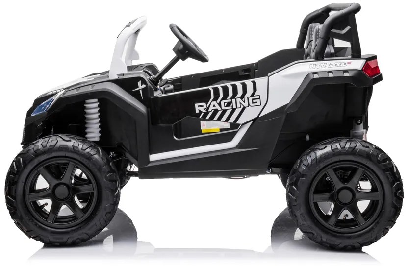 LEAN CARS ELEKTRICKÉ AUTÍČKO ATV STRONG Racing 4x4 Buggy Biela 2X180 W - 24V - 24V14Ah - 2023