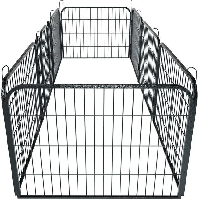 Kovová klietka pre šteniatka a malé zvieratá 80x60 cm,Ø210cm