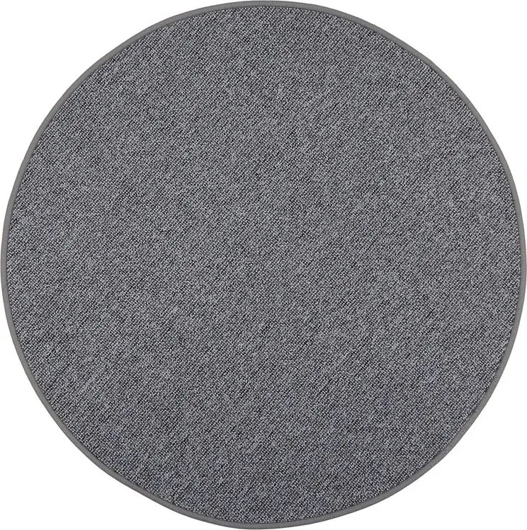 AKCIA: 250x250 (průměr) kruh cm Kusový koberec Neapol 4726 kruh, šedá, chodba / predsieň