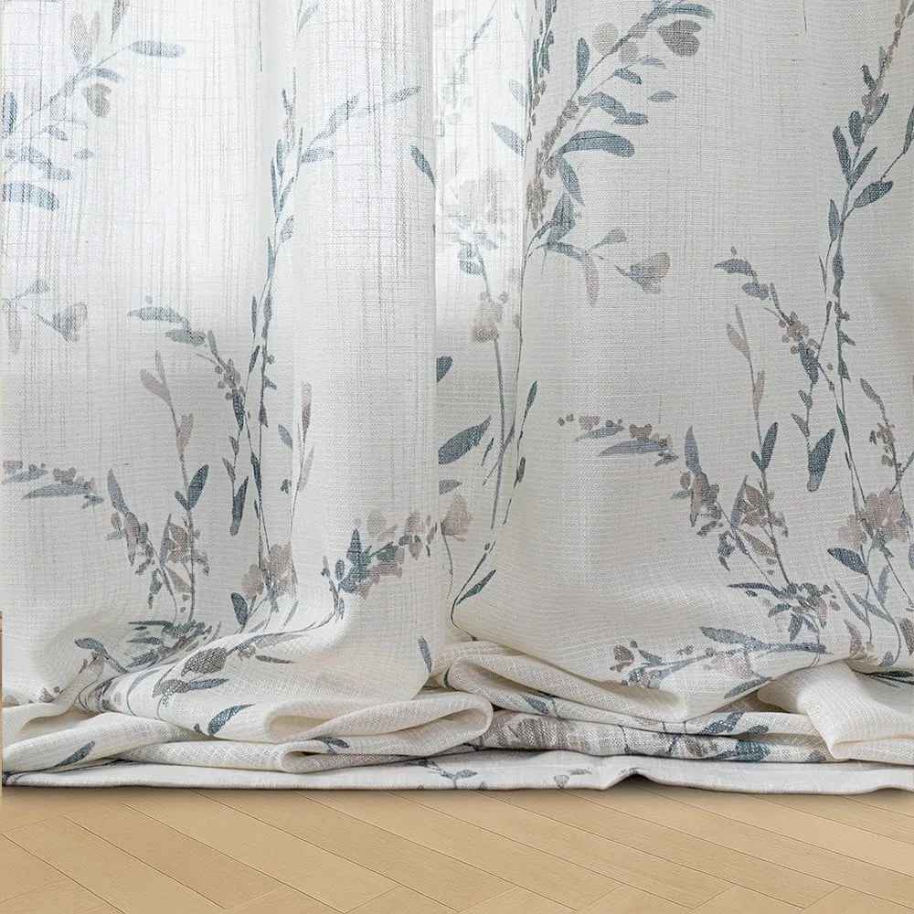 Krémovobiely záves 135x250 cm Ramita – Restilo