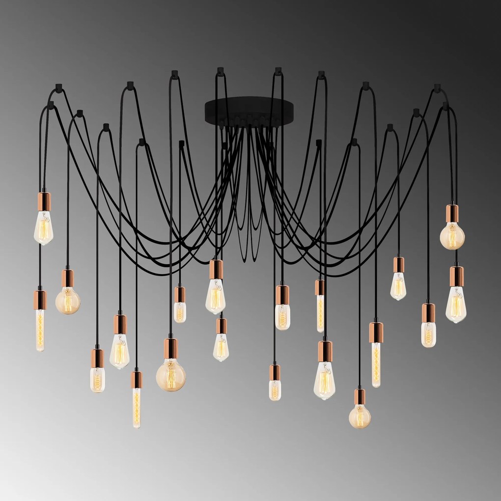 Závesná lampa Una