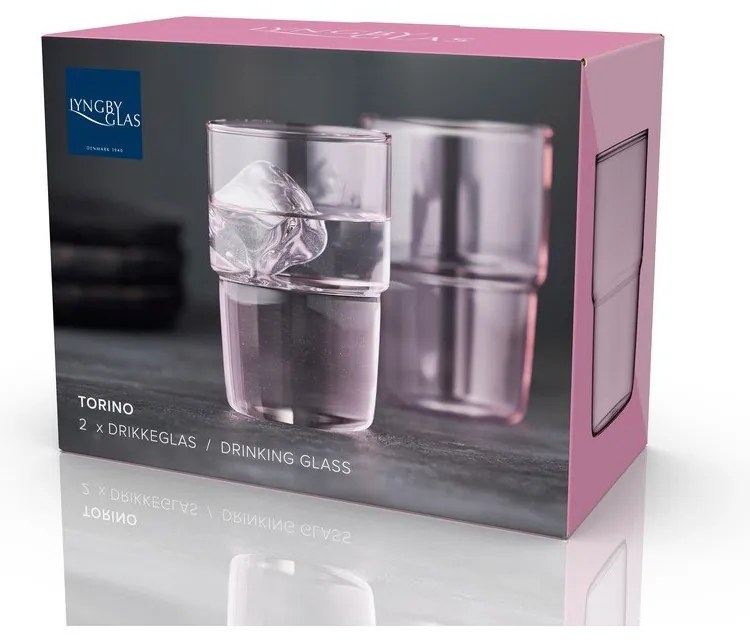 Poháre v súprave 2 ks 400 ml Torino – Lyngby Glas