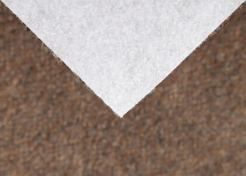 Metrážny koberec Virtuose 97, na mieru, šíře 4m, hnedá, filc, chodba / predsieň, Betap