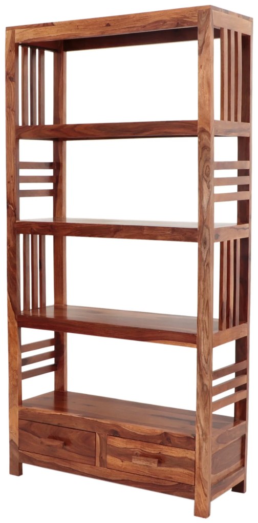 furniture-nabytek.cz - Police masiv 90x180x30 z dřeva palisandr