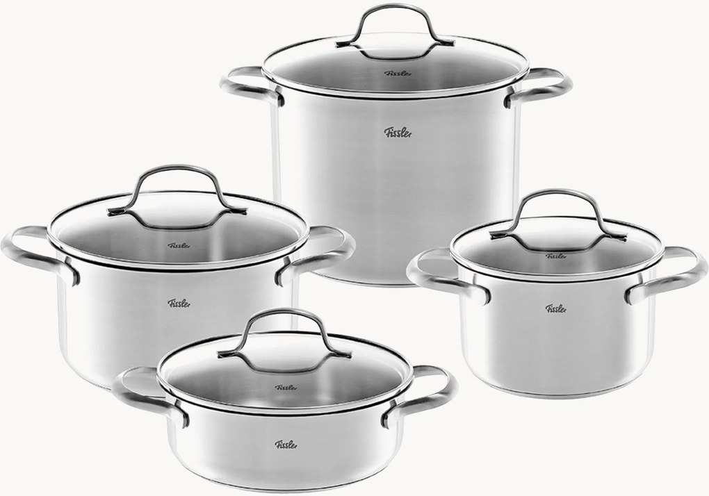 Súprava riadu's pokrievkami San Francisco, 4 ks, rôzne veľkosti