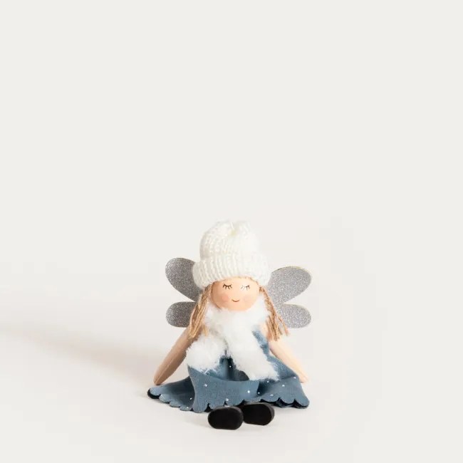 Závesná vianočná dekorácia PLYS anjel 751844