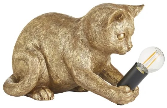 Endon 107389 - Stolná lampa KITTEN 1xE14/7W/230V zlatá