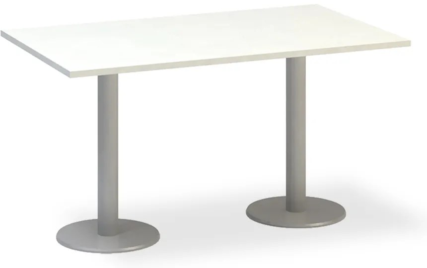 Konferenčný stôl ProOffice 80 x 140 x 74,2 cm, biela