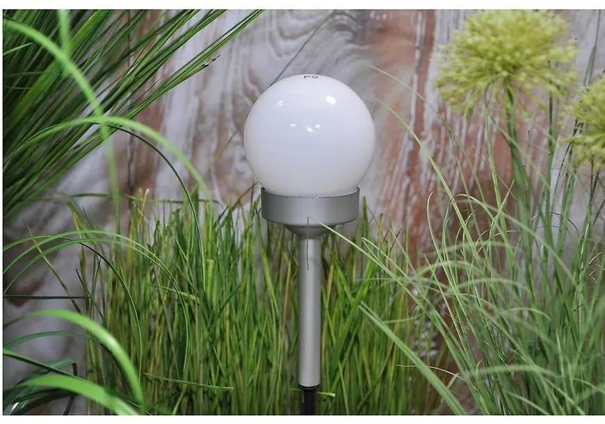 Solárna lampa 1 LED RGB BY-131579