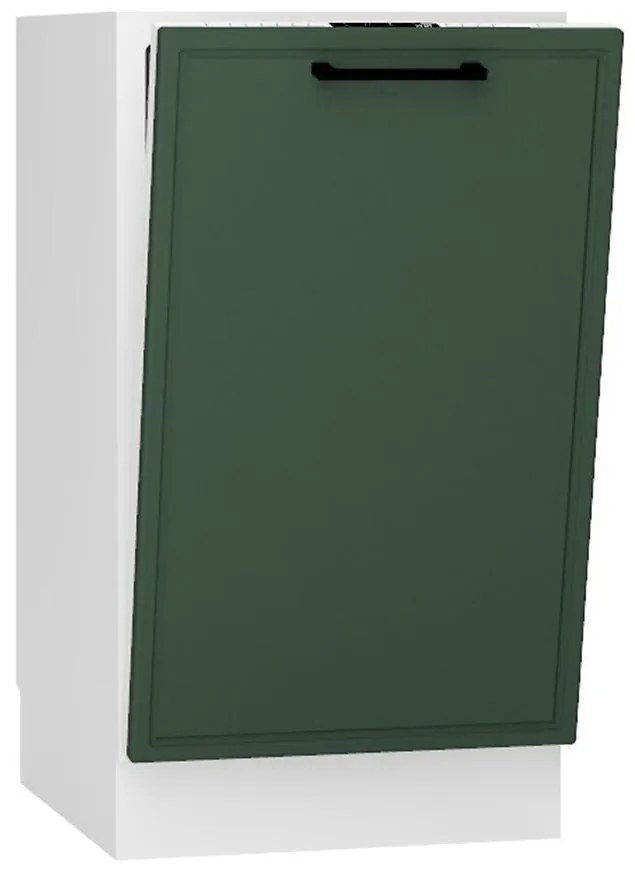 Dvierka na umývačku riadu Emily 45pz zelená mat