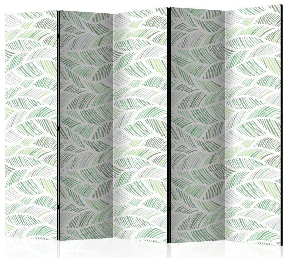 Artgeist Paraván - Green Waves [Room Dividers]