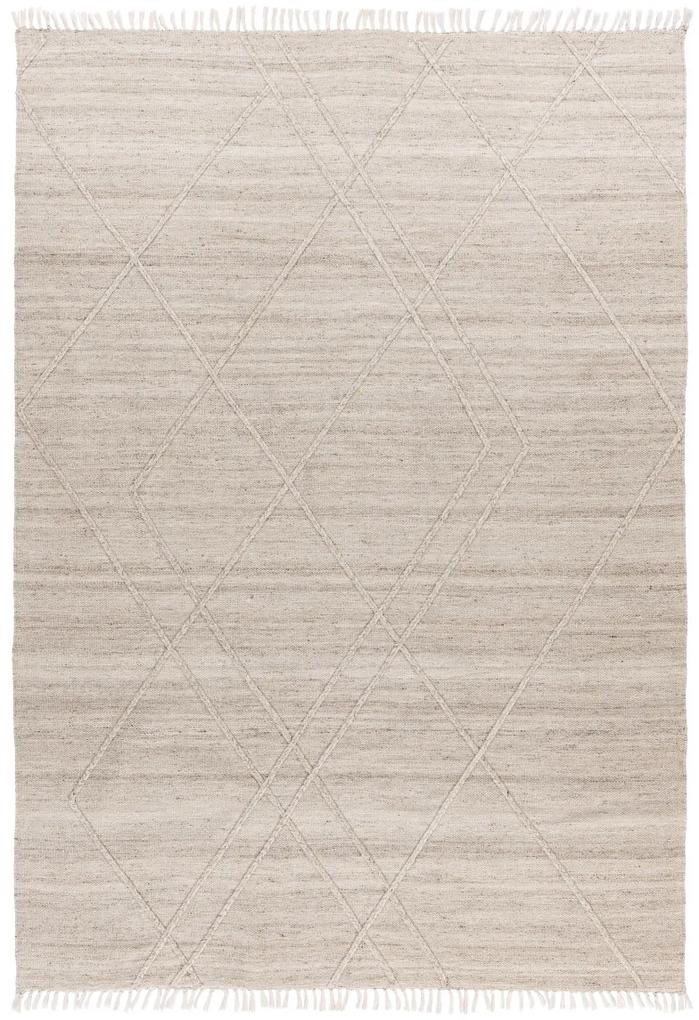 Obsession koberce Ručne tkaný kusový koberec My Dakar 365 ivory – na von aj na doma - 120x170 cm