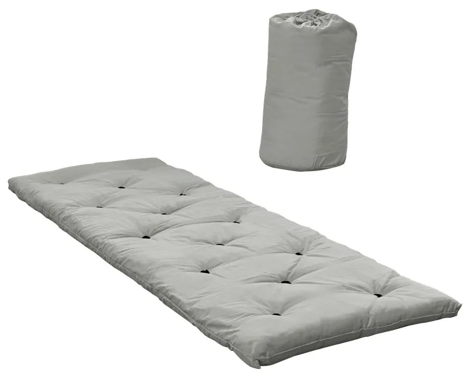 Sivý futónový matrac 70x190 cm Bed in a Bag Grey – Karup Design