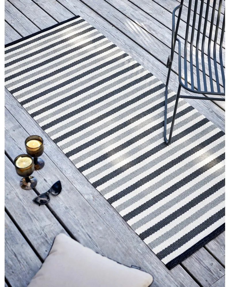 Sivo-béžový vnútorný a vonkajší koberec 70x120 cm Teo Warm Grey – Pappelina