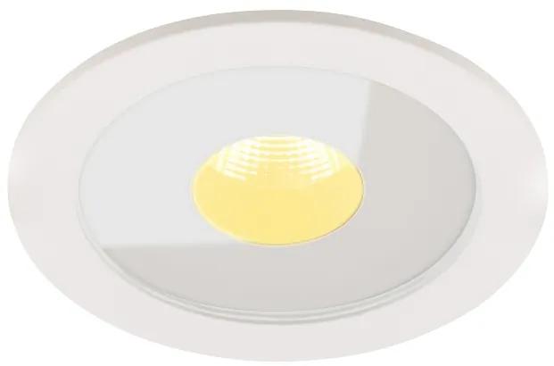 PLAZMA | Okrúhla zapustená LED bodovka IP54 Farba: Biela