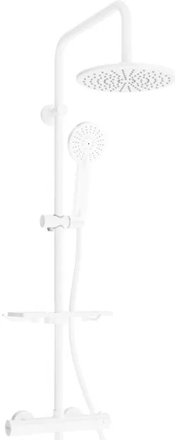 Mexen KT40 sprchový set s termostatickou batériou Kai, biela, 771504093-20