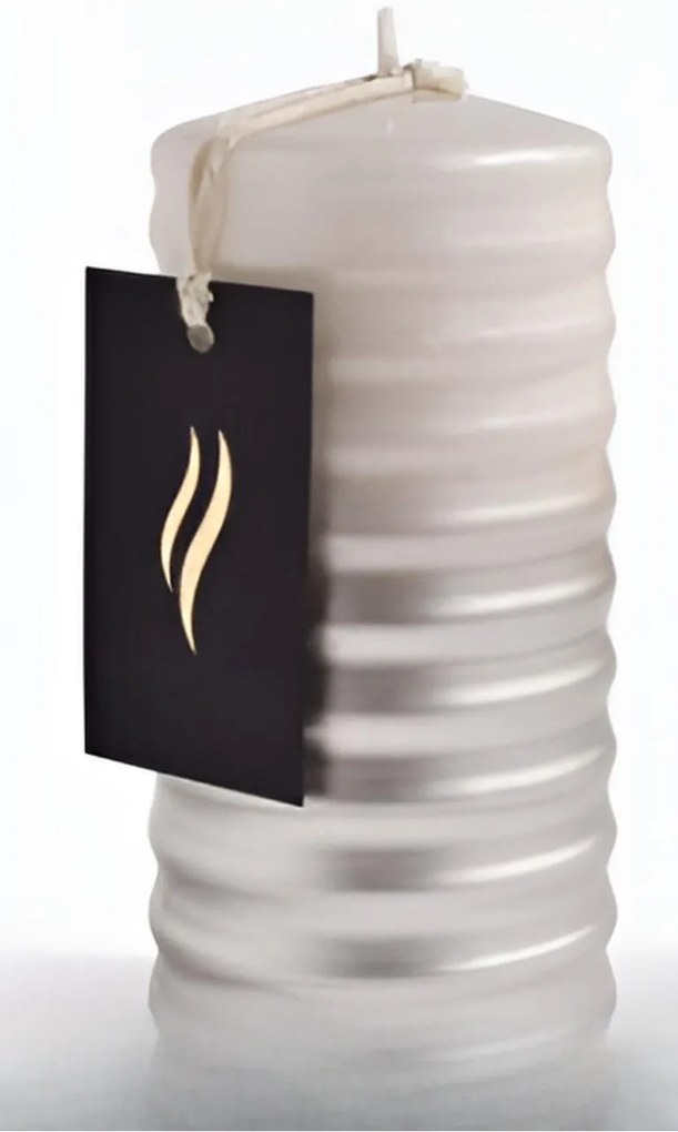 Parafínová svíčka Kler 10 cm champagne