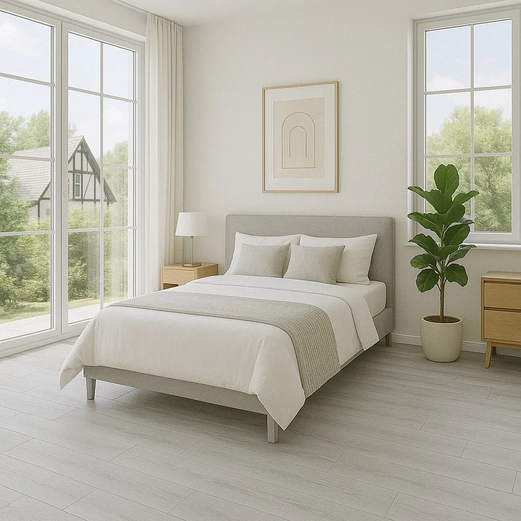 Beaulieu International Group, PVC podlaha - lino Polo 2126, na mieru, šíře 2m,3m,4m, šedá, pena, detská izba