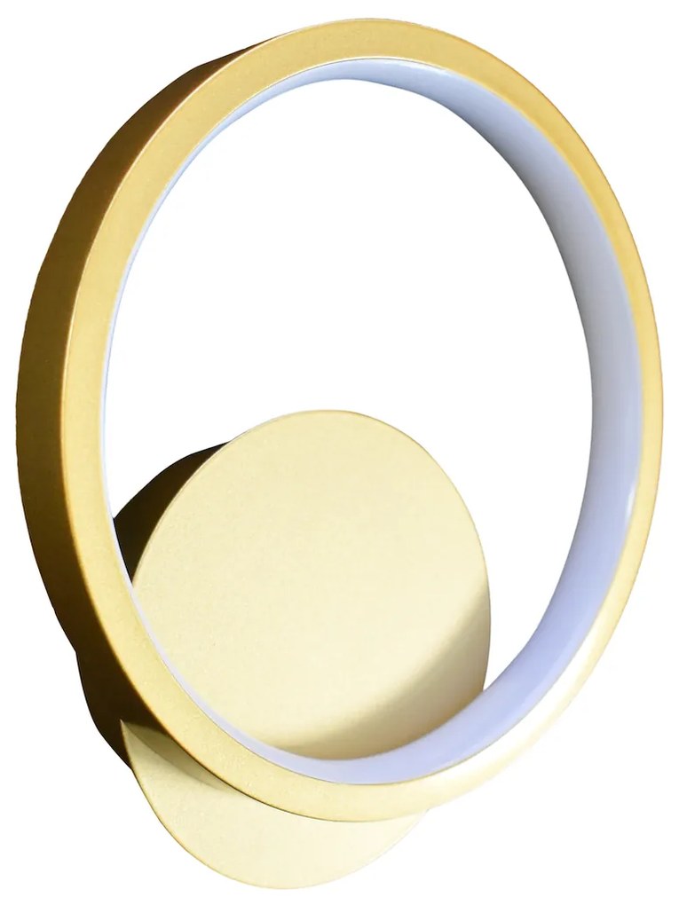 Nástenné LED svietidlo Hoop, 1x LED 7w, 4000k, g