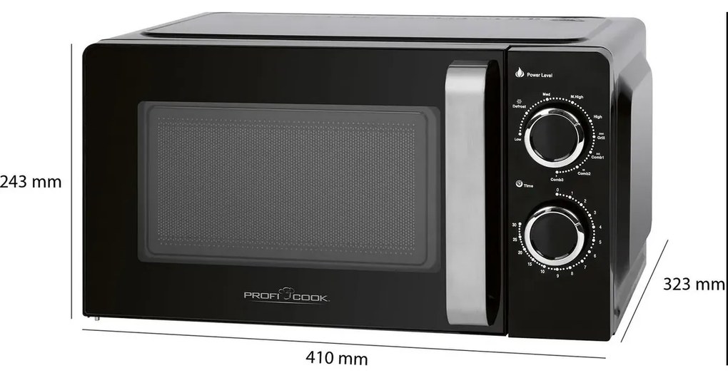ProfiCook MWG 1208 mikrovlnná rúra