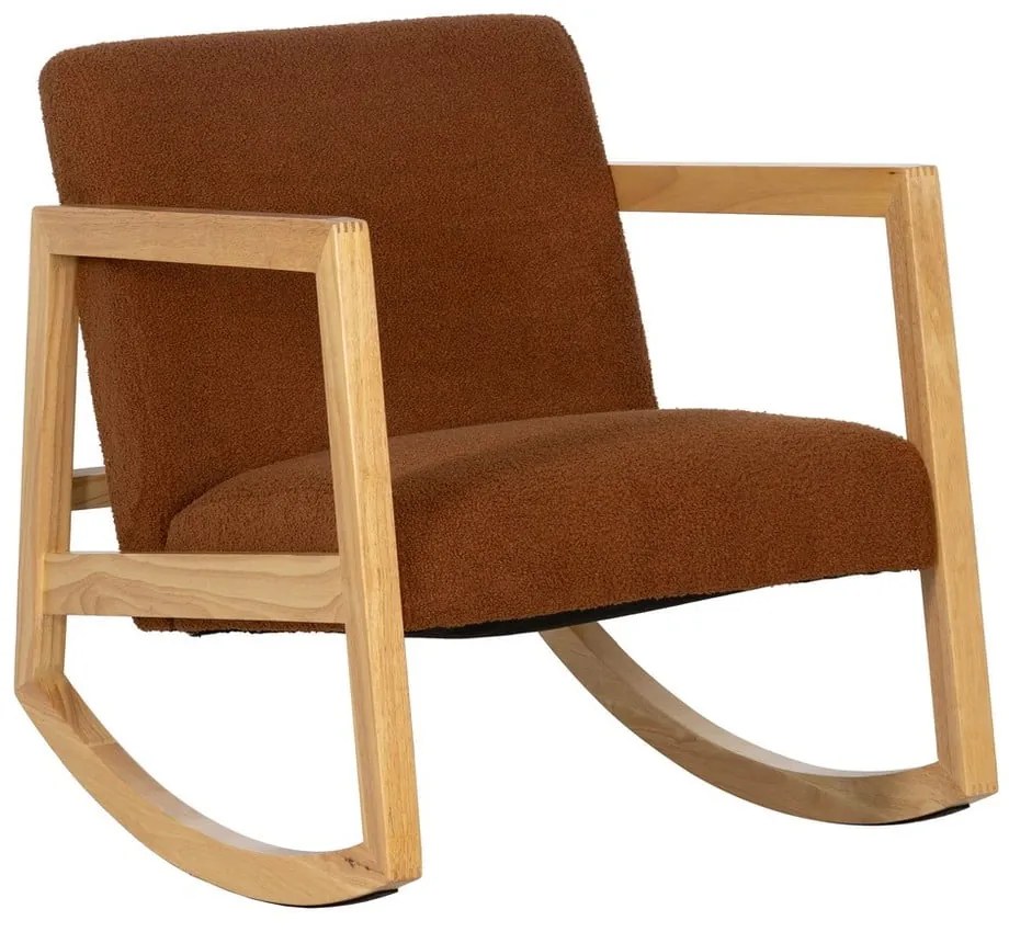 Hnedé hojdacie kreslo – Ixia