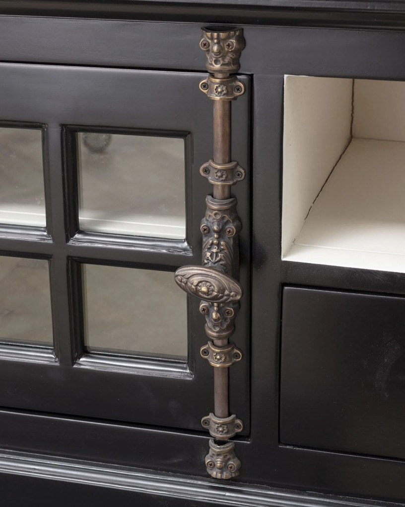 Skrinka RTV Josephine 150 x 46 x 56 cm black