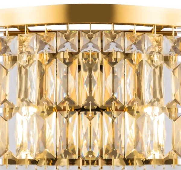 Maytoni DIA005WL-02G - Nástenné svietidlo DUNE 2xE14/60W/230V zlatá