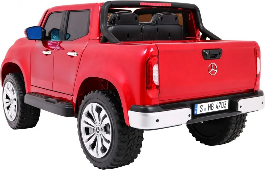 Ramiz Mercedes Benz Trieda X Detská farba Červený pickup
