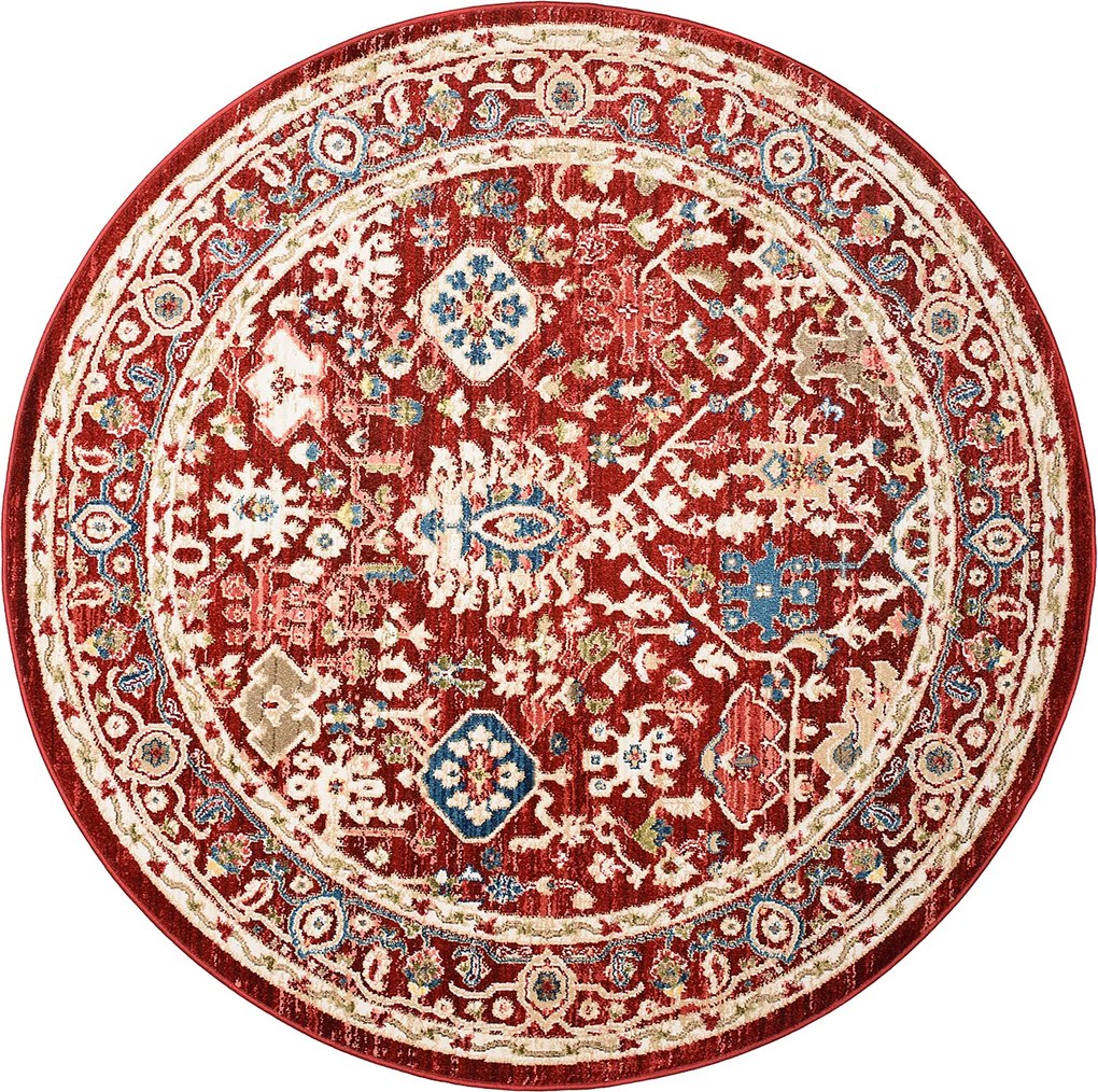 TA Koberec EF61A ČERVENÁ RIVOLI FPH Rozmer: 100x100 cm
