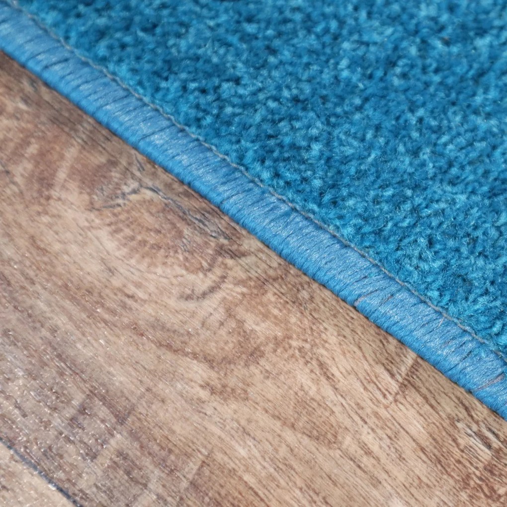 Kusový koberec Eton tyrkys, 400x500, modrá, obývacia izba, AladinWorld Expres