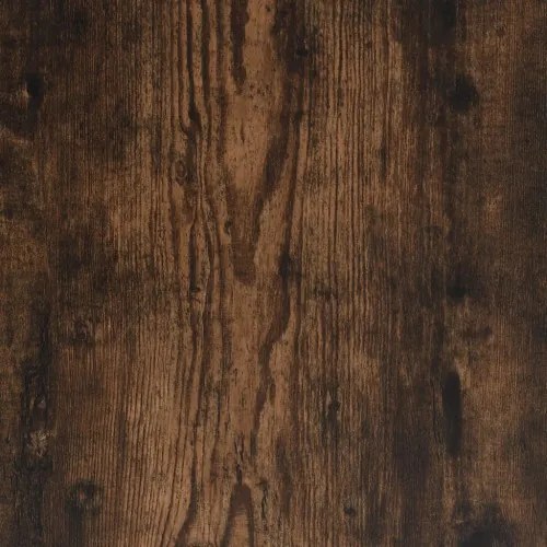 vidaXL Príručný stolík dymový dub 50x35x52 cm spracované drevo-