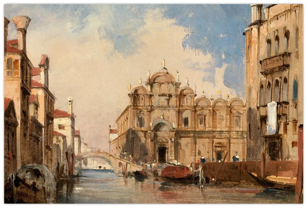 Obraz - Jules-Romain Joyant, The Scuola di San Marco, Venice, reprodukcia (90x60 cm)