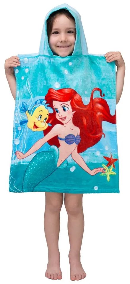 Tyrkysovomodrý froté detský župan Ariel Friends - Jerry Fabrics