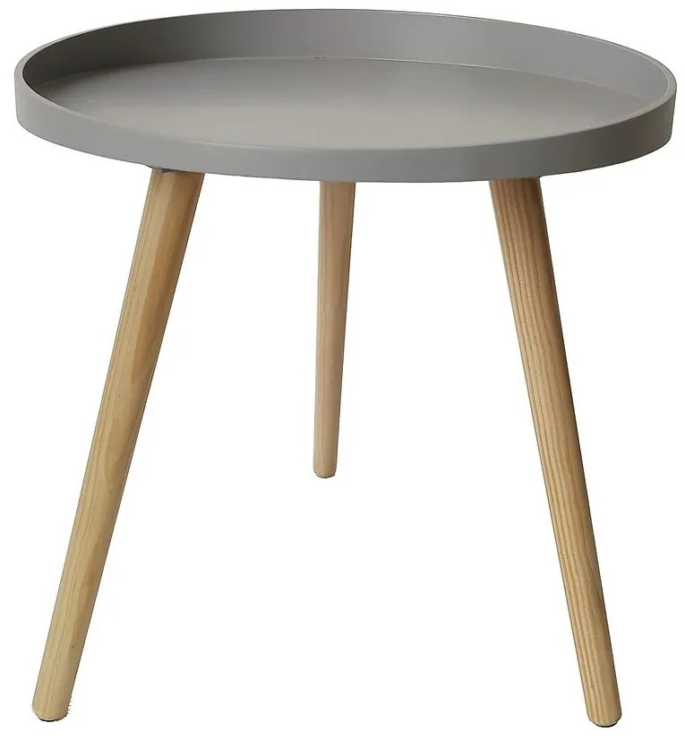 Konferenčný stolík Elin šedá/dub prírodný