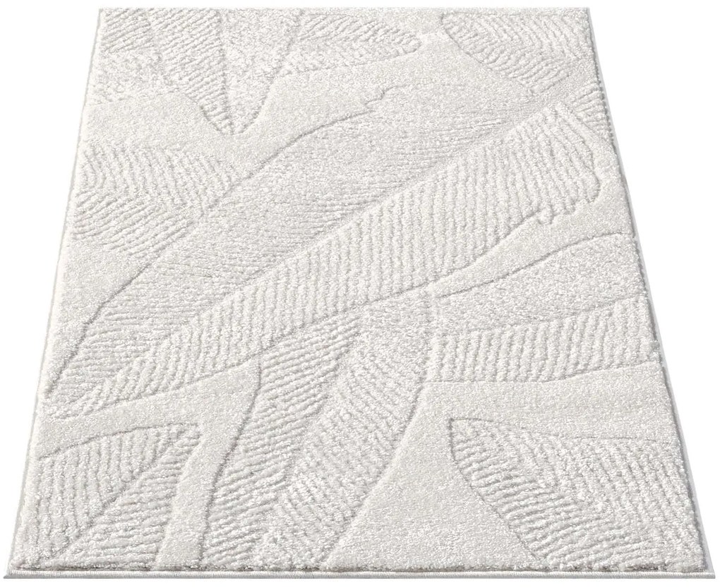 Dekorstudio Moderný koberec LOUNGE 0629 - krémový Rozmer koberca: 80x150cm