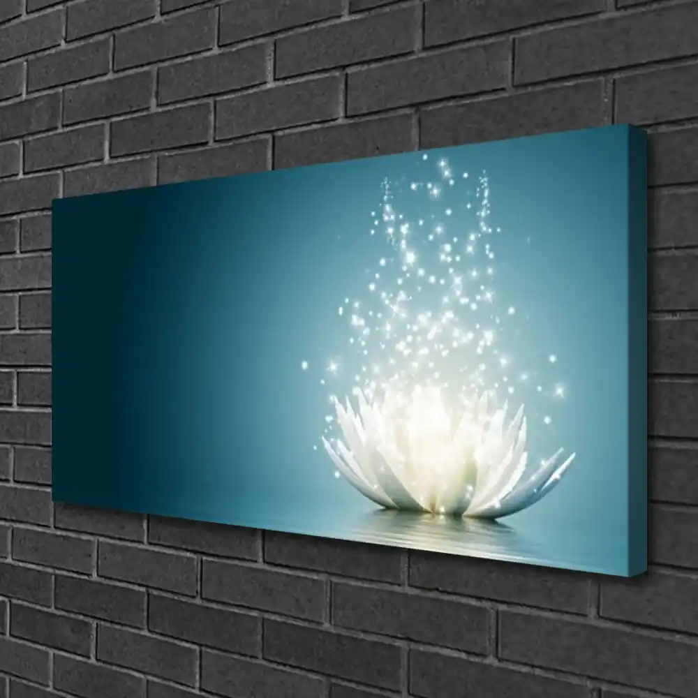 Obraz na plátne Kvet lotosu 125x50 cm | BIANO