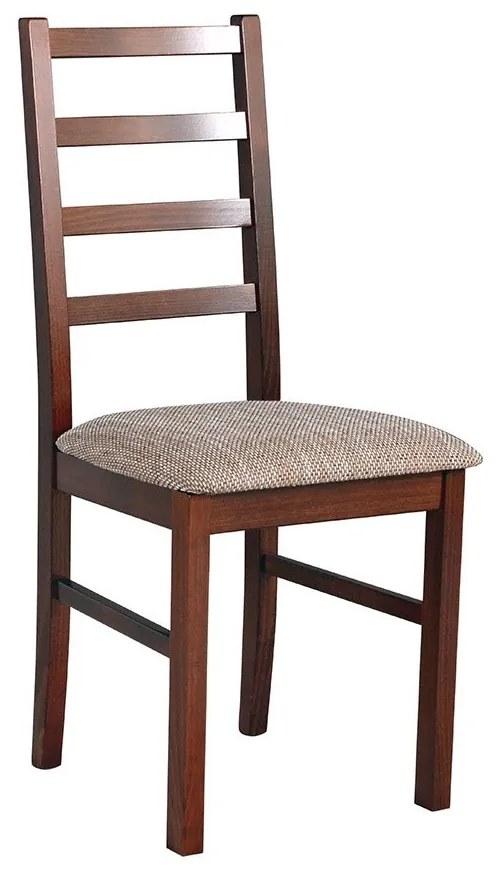 Stolička Zefir VIII, Morenie: biela, Poťahové látky: Kronos 7