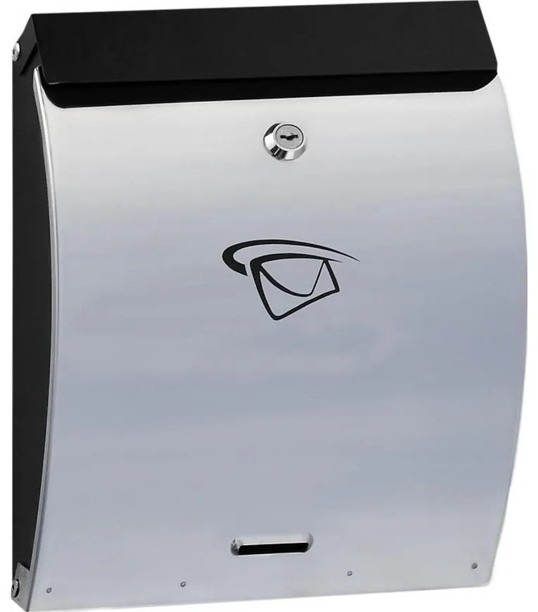 Poštová schránka LUX16 s nerezovým prvkom C4