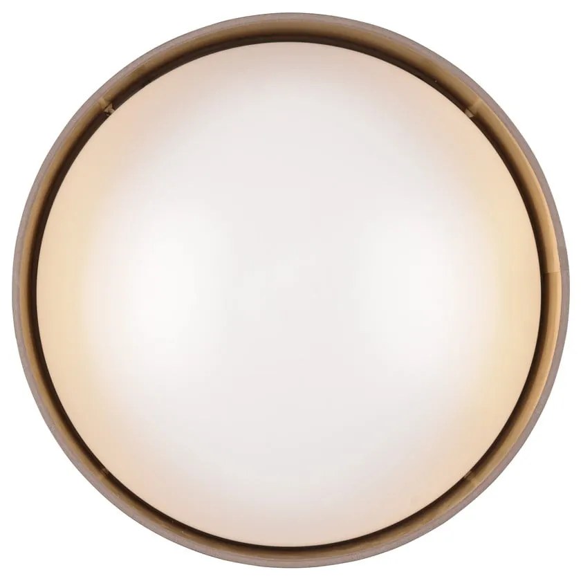 Svetlohnedé LED stropné svietidlo ø 30 cm Locarno – Trio