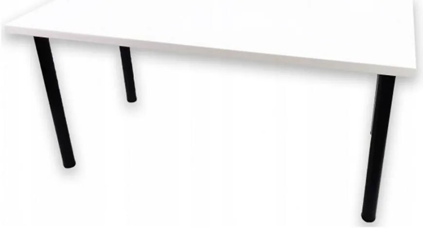 Písací Stôl Low Loft Biely 136x66x1,8 Model 0